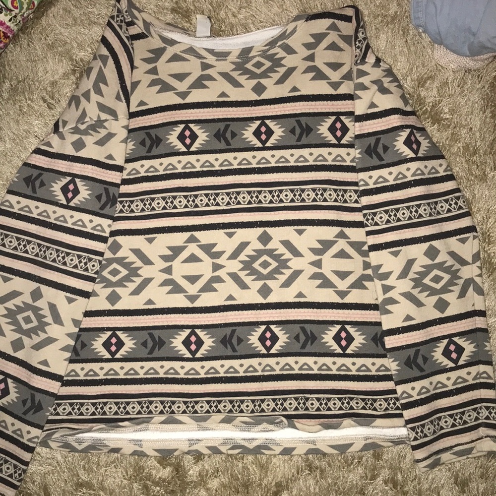 Forever21 Aztec Sweatshirt